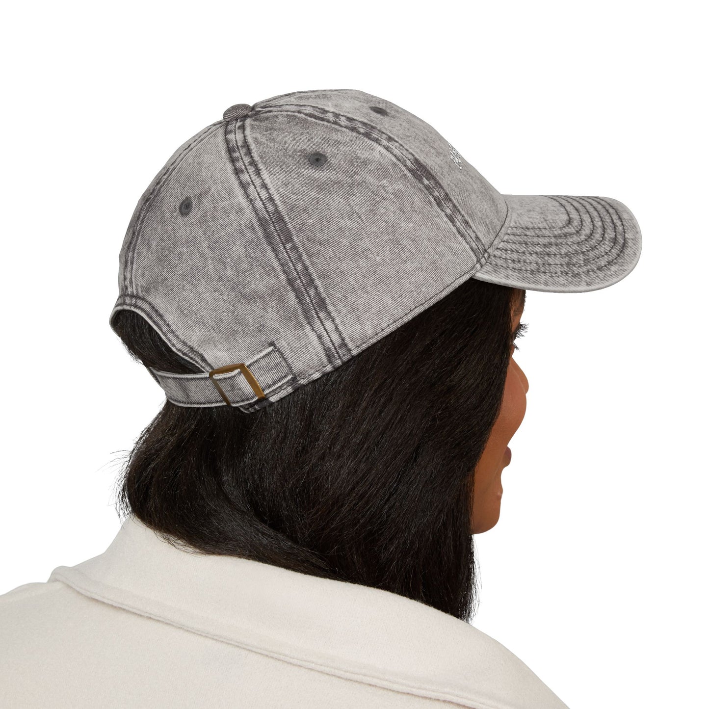 Vintage Embroidered Cap - Overstimulated, Trendy Hat, Casual Wear, Gift for Her, Adjustable Baseball Cap