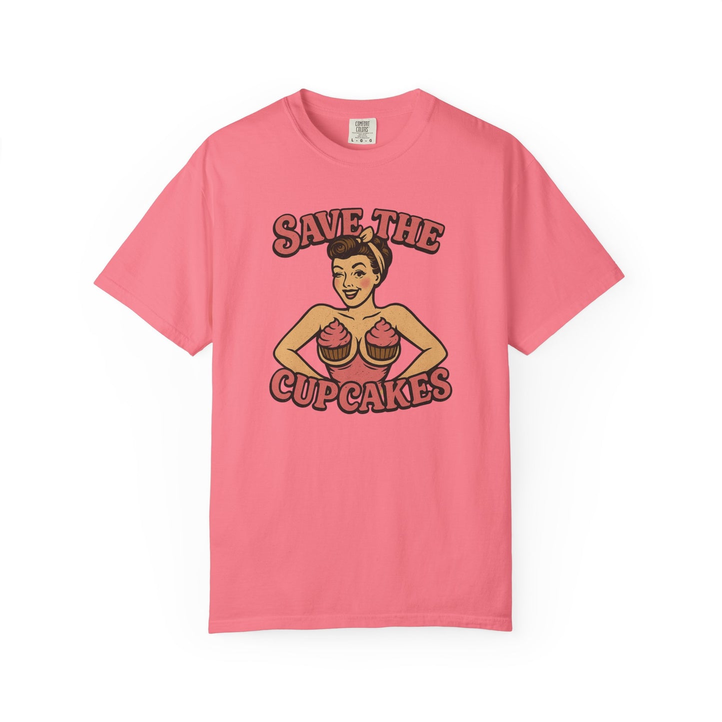 Save the Cupcakes Breast Cancer Awareness Unisex T-shirt