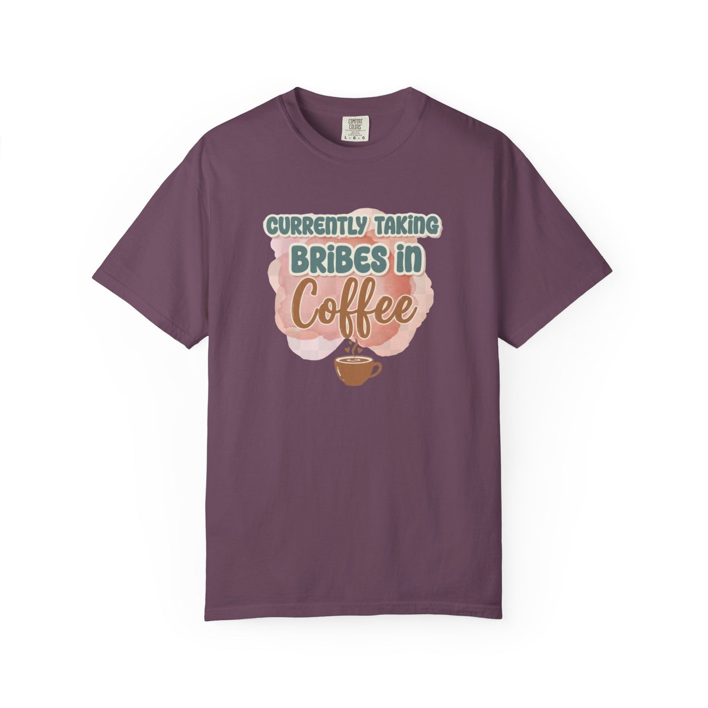 Coffee Bribes Unisex T-Shirt, Funny Coffee Lover Tee