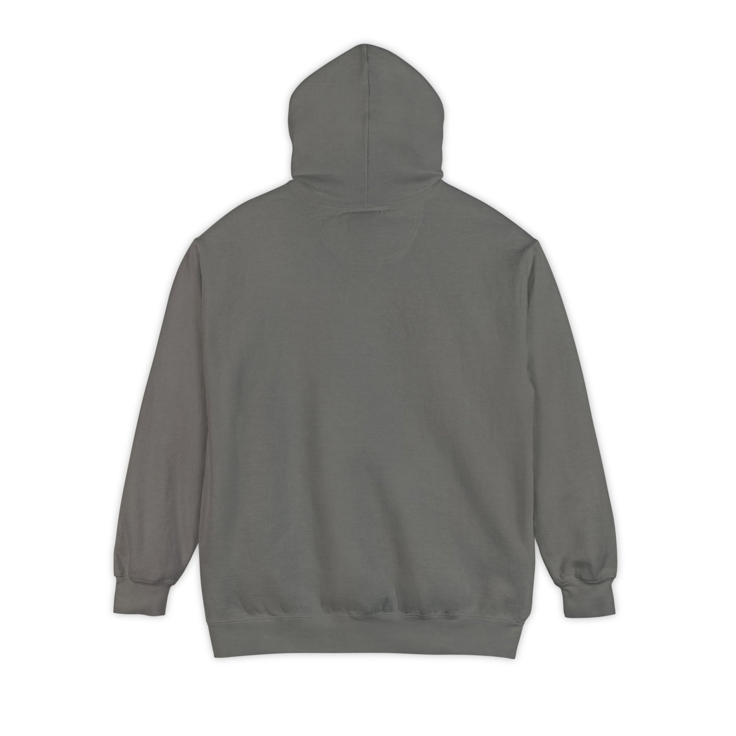 Morticia-Inspired Unisex Garment-Dyed Hoodie, Cozy Graphic Sweatshirt, Spooky Fashion, Halloween Apparel, Unique Gift for Fans