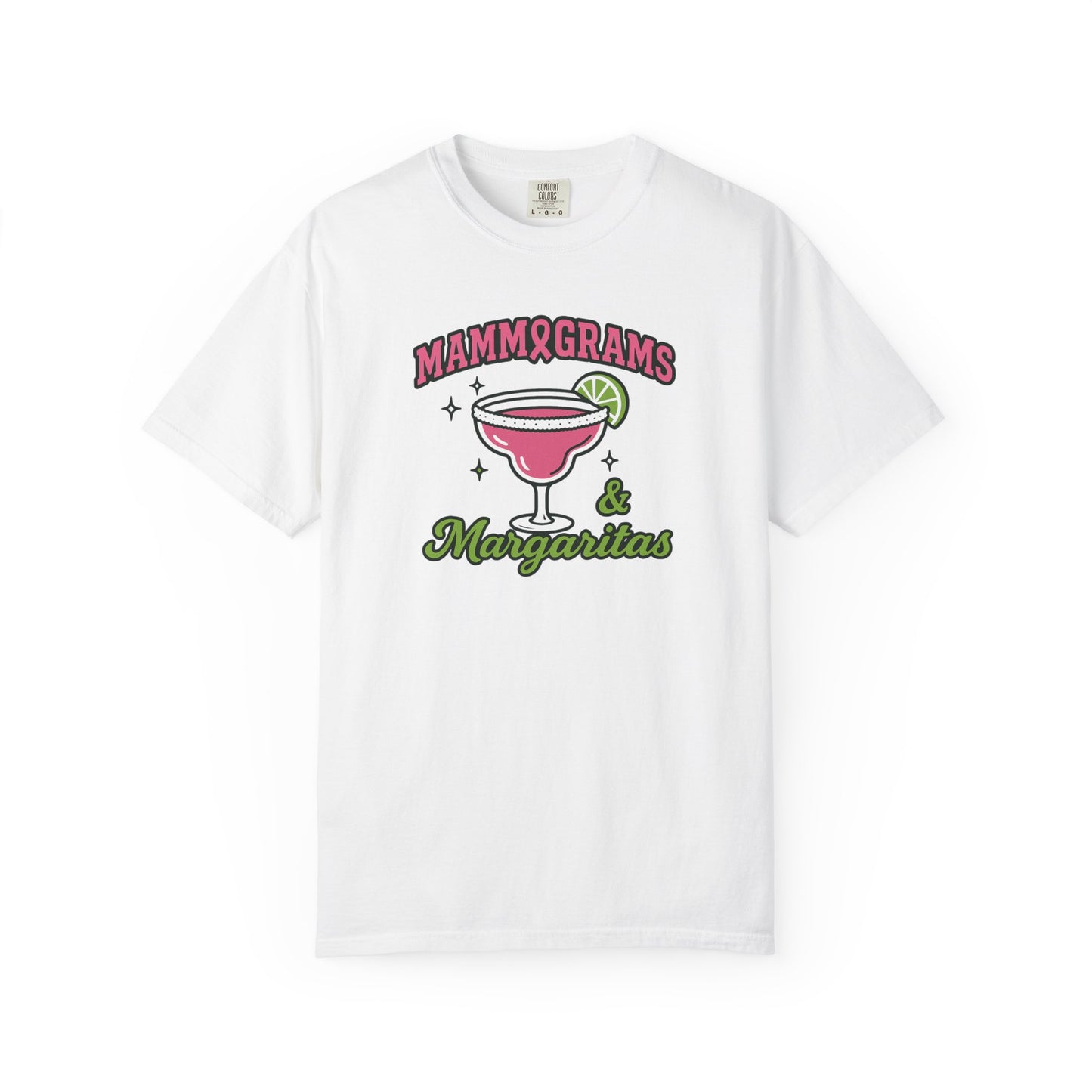 Breast Cancer Awareness Mammograms and Margaritas T-Shirt