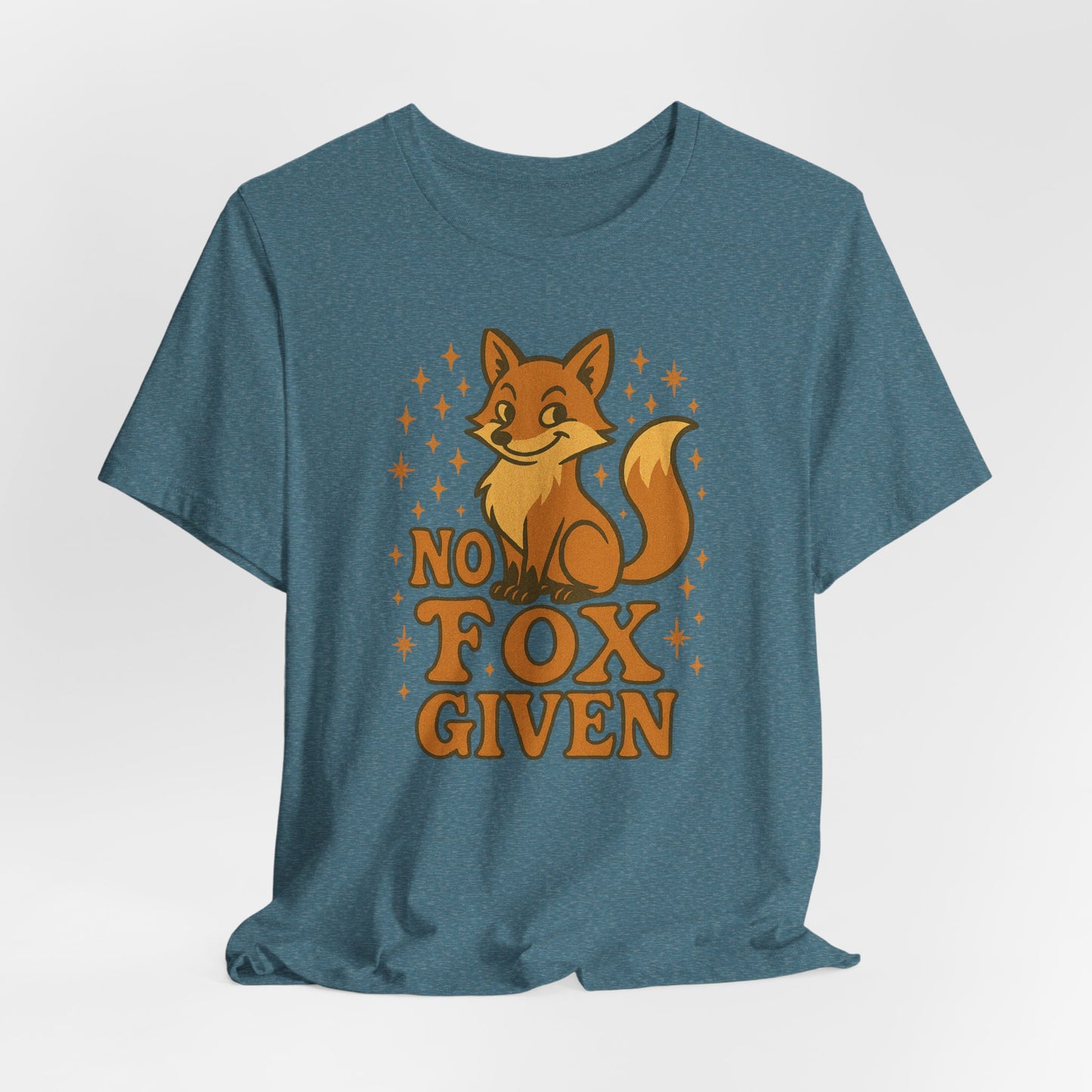 Funny Fox Graphic Tee, No Fox Given T-Shirt, Cute Animal Lover Shirt, Gift for Nature Enthusiasts, Casual Wear for Animal Lovers
