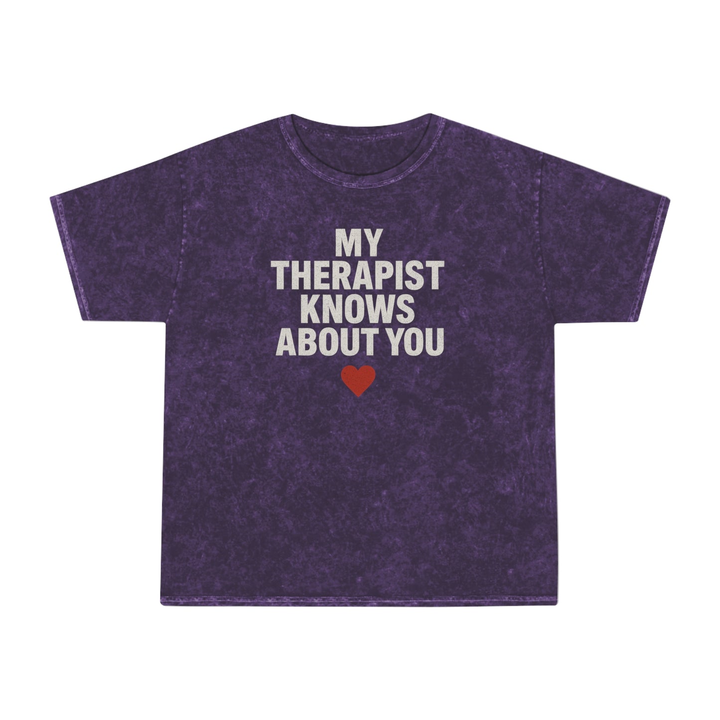 Therapist Humor T-Shirt, Unisex Casual Tee, Gift for Mental Health Awareness, Funny Statement Top, Relaxed Fit Shirt