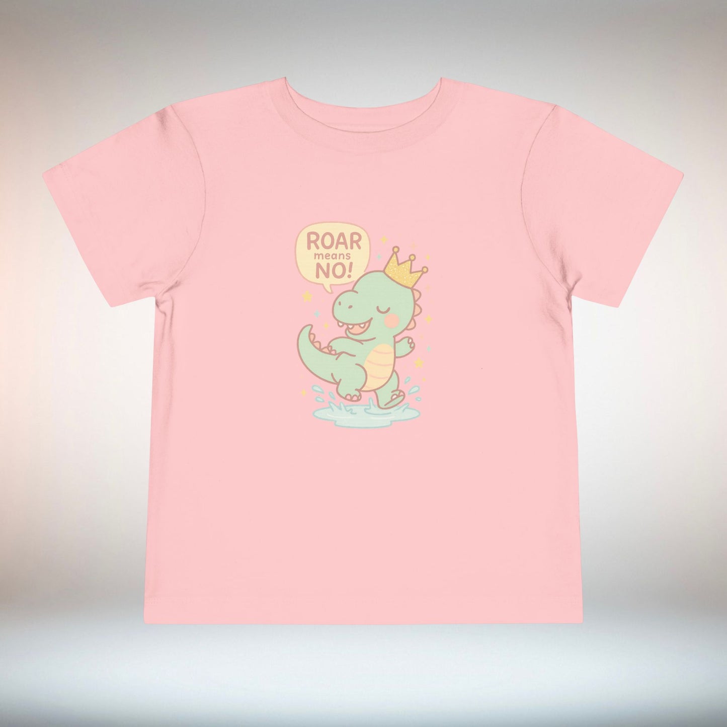 Cute Dinosaur Toddler Tee - "Roar No!" - Fun Baby Shirt, Kids Gift, Birthday Outfit, Playdate Top, Summer Apparel