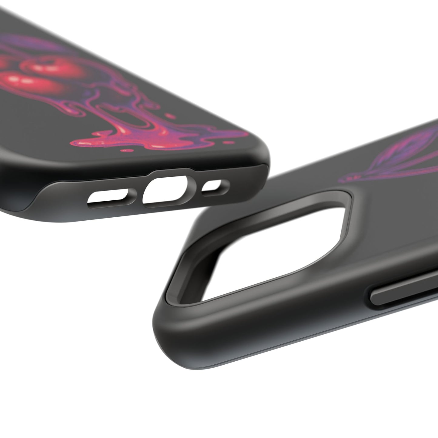 Impact-Resistant Cherry Phone Case, Cute Cherry Phone Cover, Stylish Phone Protector, Fun Phone Case, Unique Gift for Teens