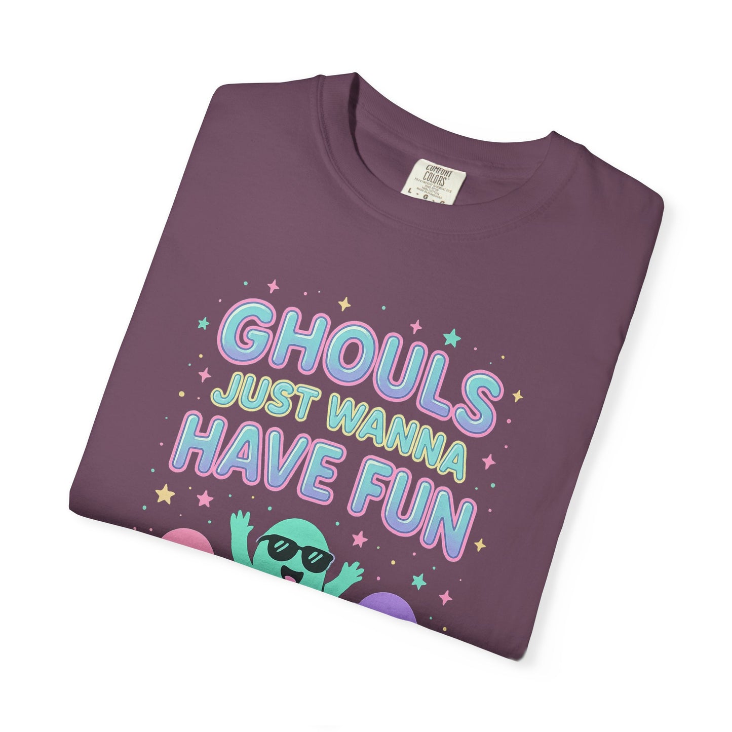 Fun Ghouls Graphic T-Shirt, Halloween Shirt, Unisex Tee, Ghost Lovers Gift, Party Apparel, Cute Summer Outfit