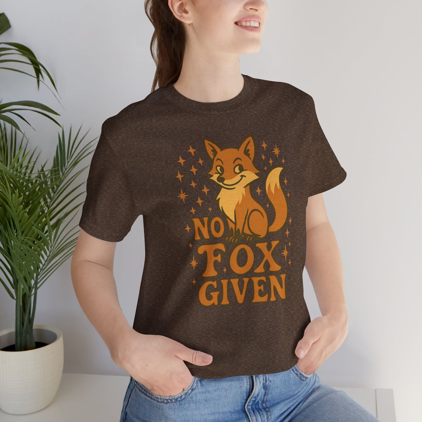 Funny Fox Graphic Tee, No Fox Given T-Shirt, Cute Animal Lover Shirt, Gift for Nature Enthusiasts, Casual Wear for Animal Lovers
