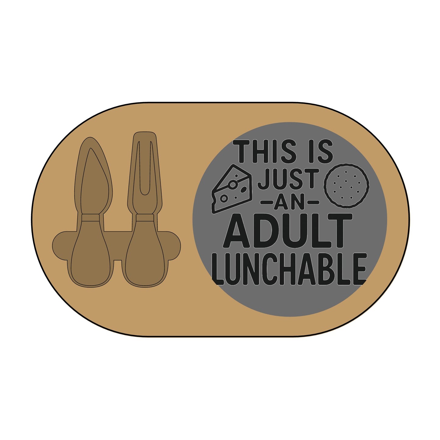 Engraved Charcuterie Board - Perfect for Entertaining, Unique Gift for Adults, Cheesy Birthday Party, Kitchen Decor