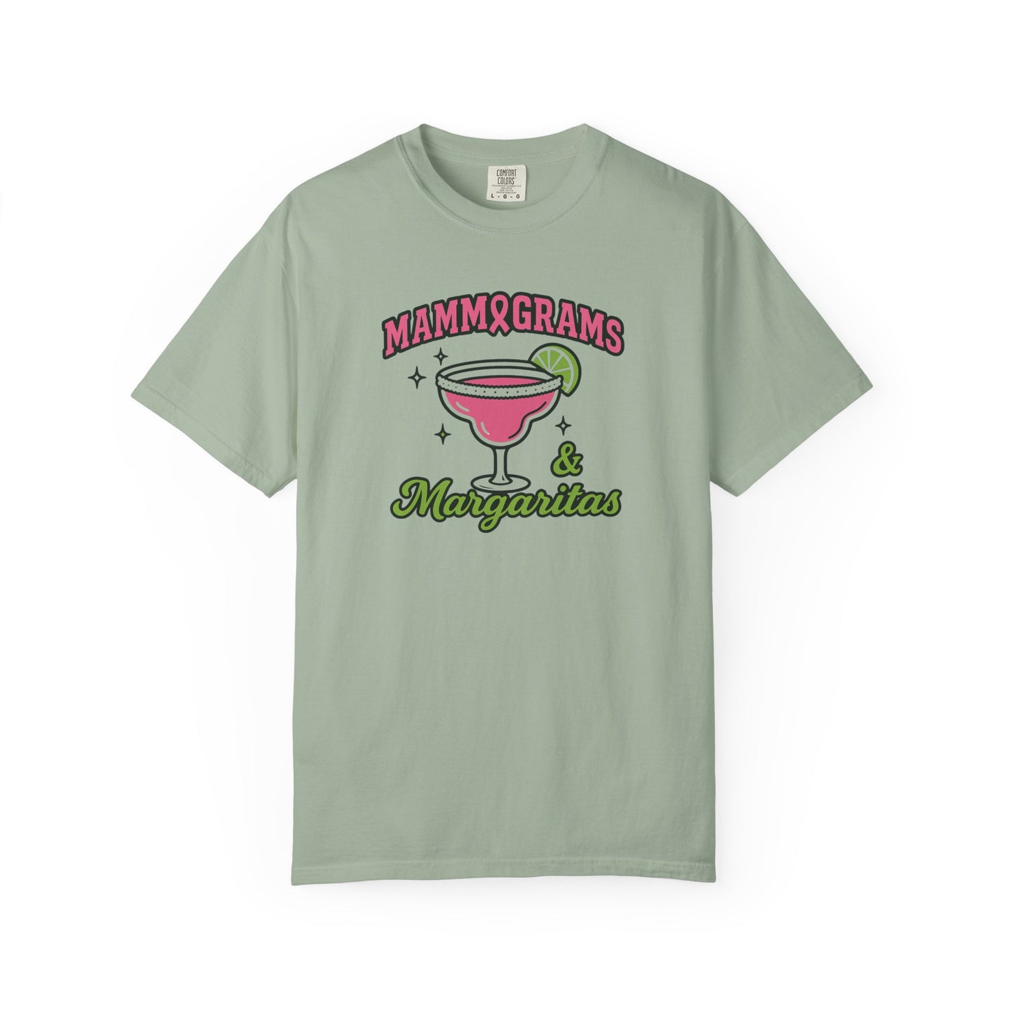 Breast Cancer Awareness Mammograms and Margaritas T-Shirt