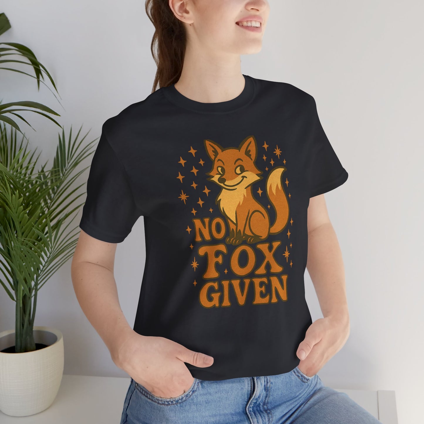 Funny Fox Graphic Tee, No Fox Given T-Shirt, Cute Animal Lover Shirt, Gift for Nature Enthusiasts, Casual Wear for Animal Lovers