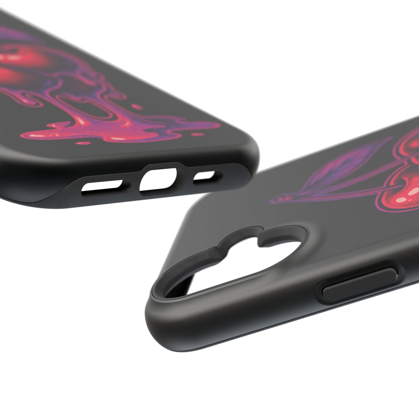 Impact-Resistant Cherry Phone Case, Cute Cherry Phone Cover, Stylish Phone Protector, Fun Phone Case, Unique Gift for Teens