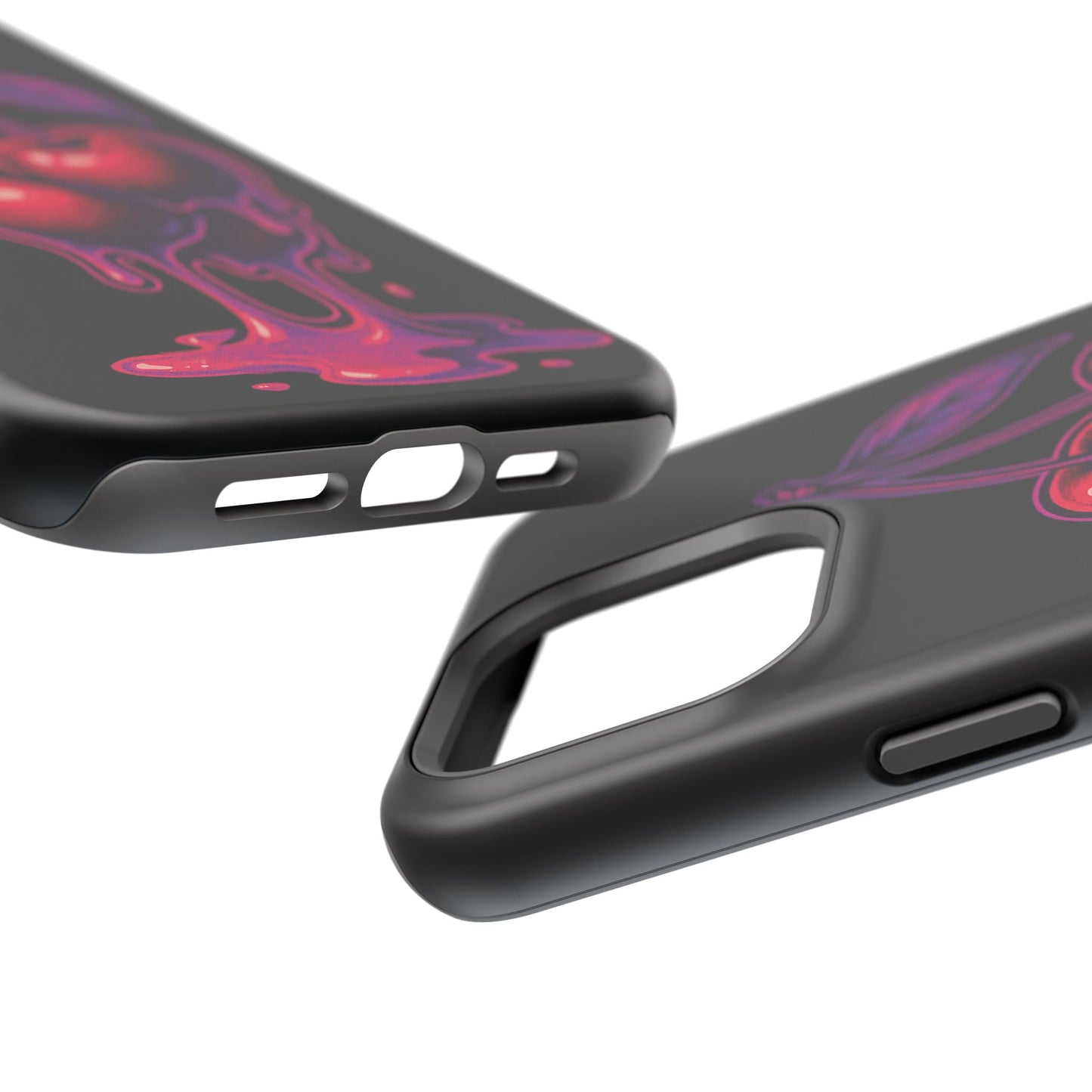 Impact-Resistant Cherry Phone Case, Cute Cherry Phone Cover, Stylish Phone Protector, Fun Phone Case, Unique Gift for Teens