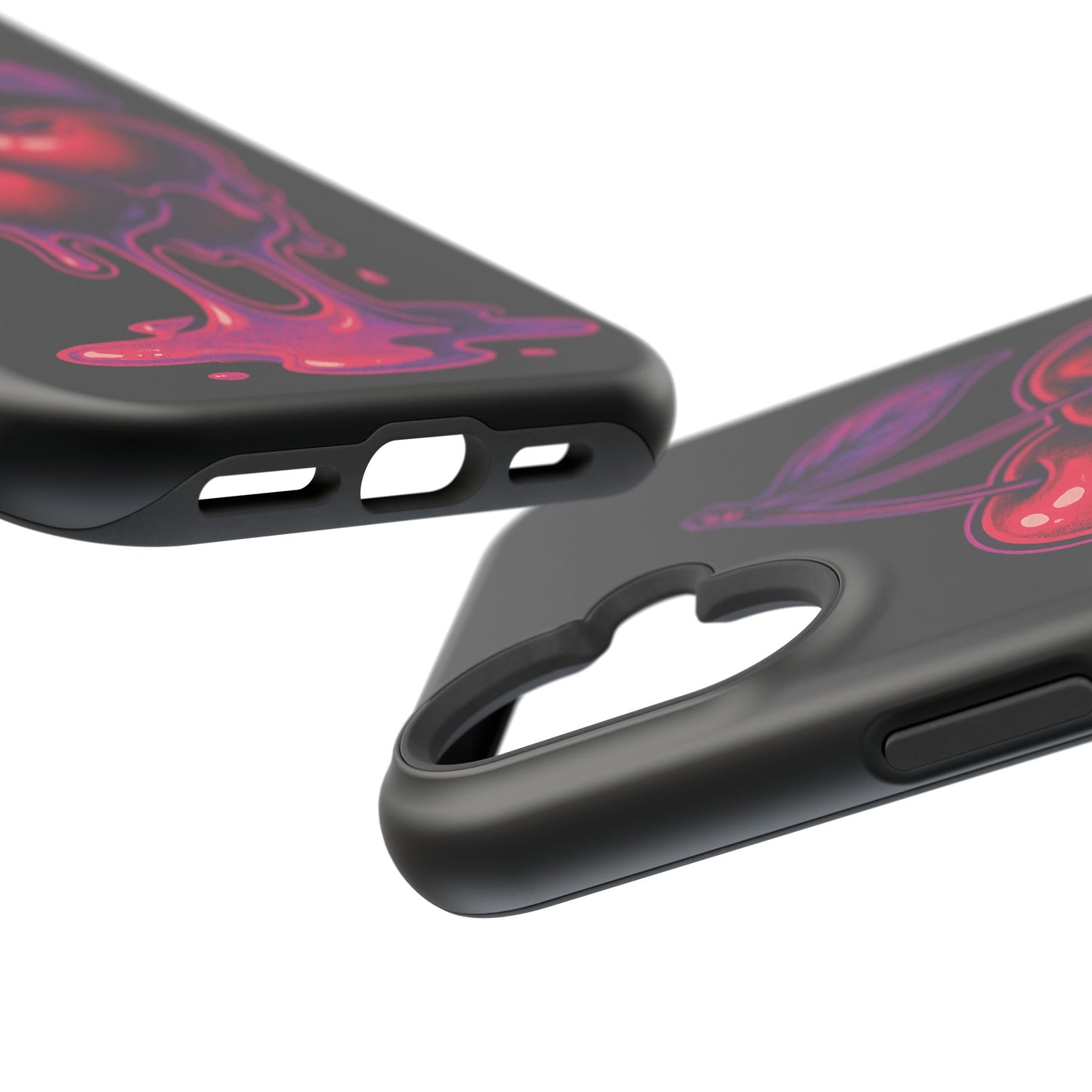 Impact-Resistant Cherry Phone Case, Cute Cherry Phone Cover, Stylish Phone Protector, Fun Phone Case, Unique Gift for Teens
