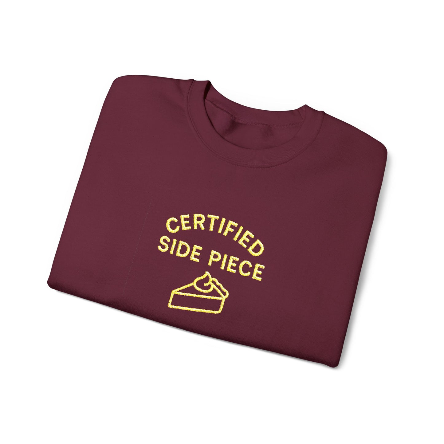 Certified Side Piece Sweatshirt, Cozy Unisex Top, Perfect for Casual Outings, Gifts for Friends, Thanksgiving Attire