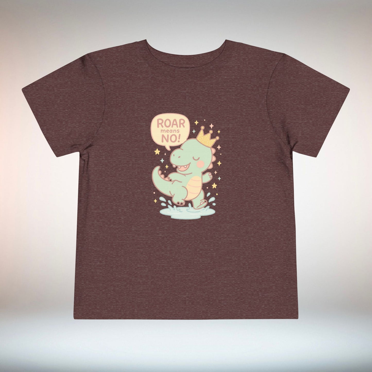 Cute Dinosaur Toddler Tee - "Roar No!" - Fun Baby Shirt, Kids Gift, Birthday Outfit, Playdate Top, Summer Apparel