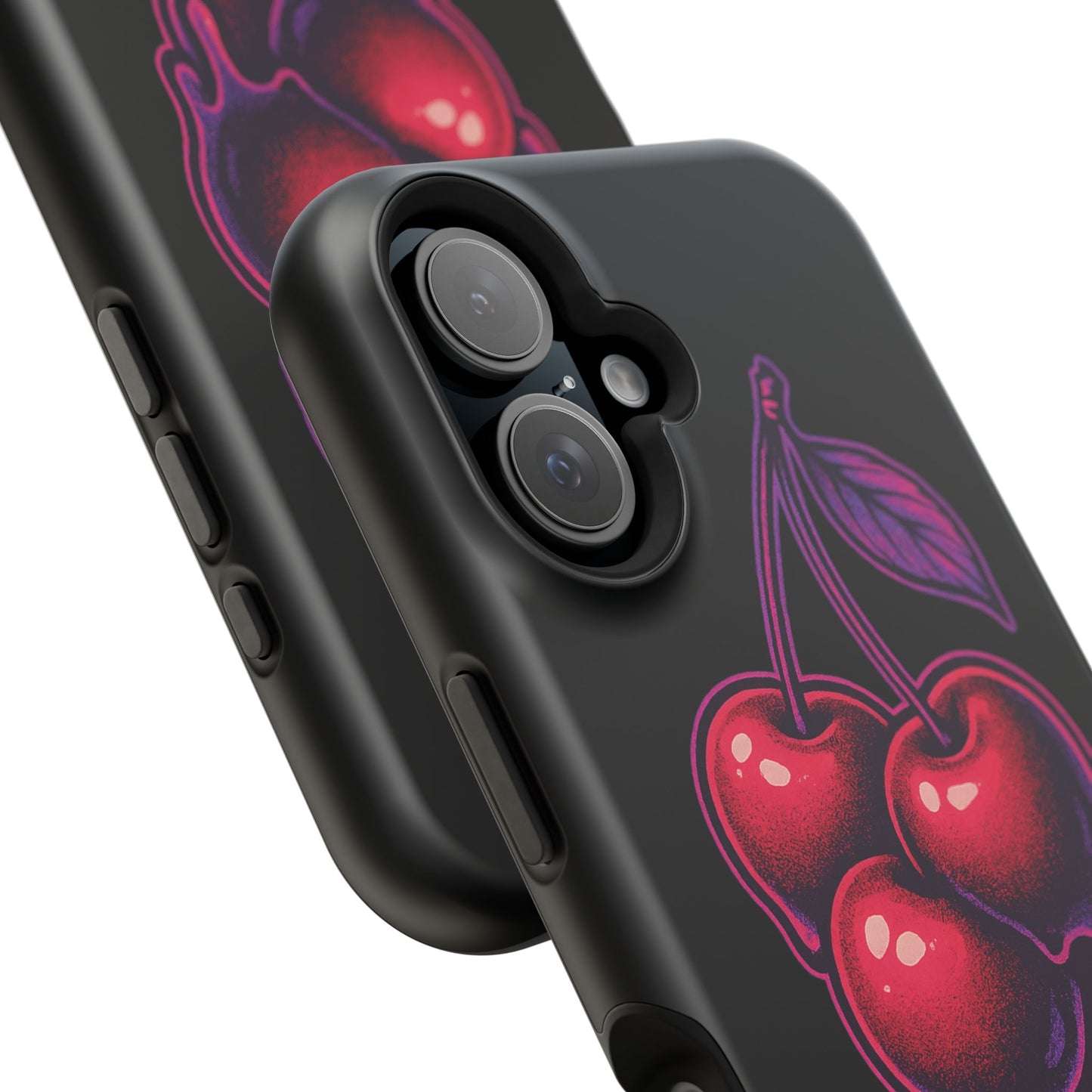 Impact-Resistant Cherry Phone Case, Cute Cherry Phone Cover, Stylish Phone Protector, Fun Phone Case, Unique Gift for Teens
