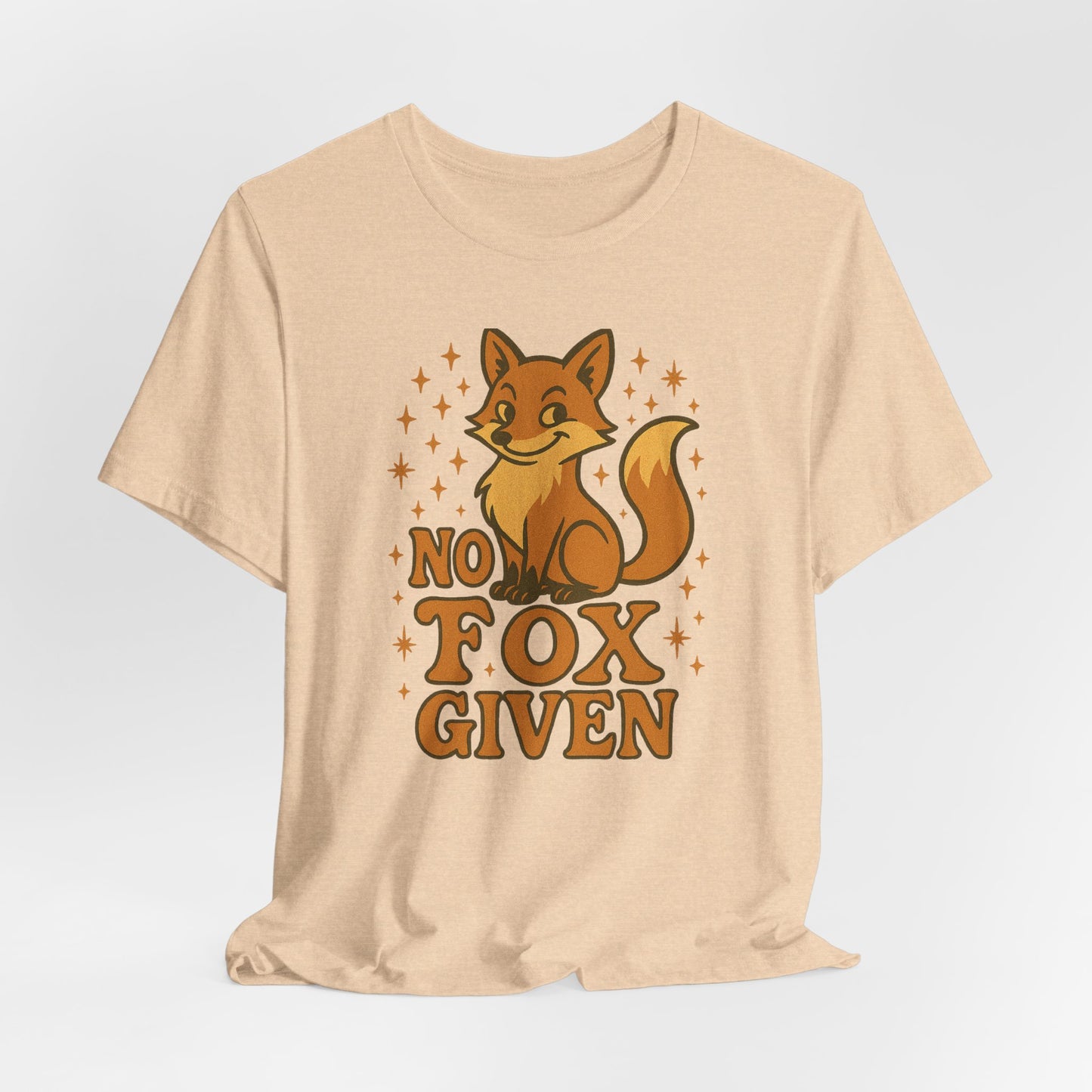 Funny Fox Graphic Tee, No Fox Given T-Shirt, Cute Animal Lover Shirt, Gift for Nature Enthusiasts, Casual Wear for Animal Lovers