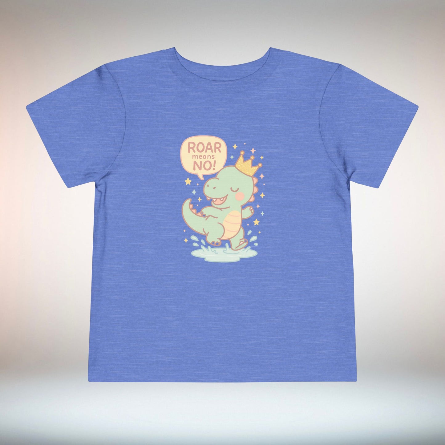 Cute Dinosaur Toddler Tee - "Roar No!" - Fun Baby Shirt, Kids Gift, Birthday Outfit, Playdate Top, Summer Apparel