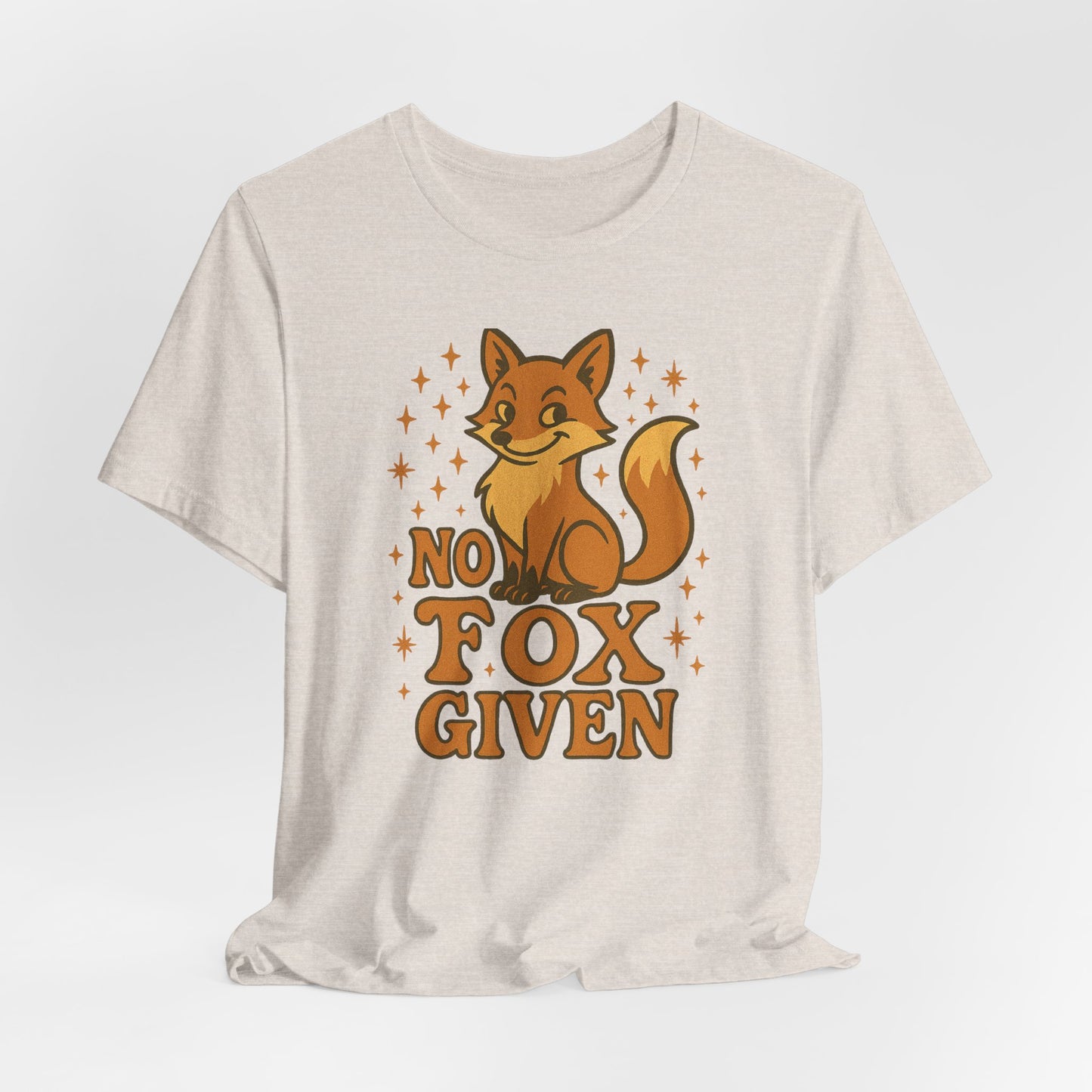 Funny Fox Graphic Tee, No Fox Given T-Shirt, Cute Animal Lover Shirt, Gift for Nature Enthusiasts, Casual Wear for Animal Lovers