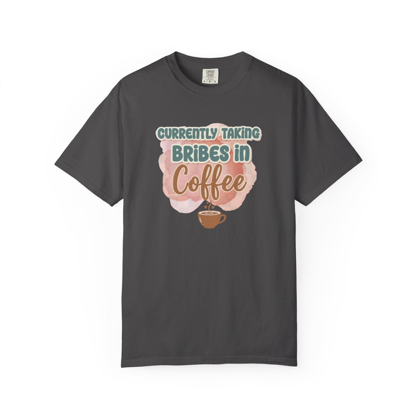 Coffee Bribes Unisex T-Shirt, Funny Coffee Lover Tee