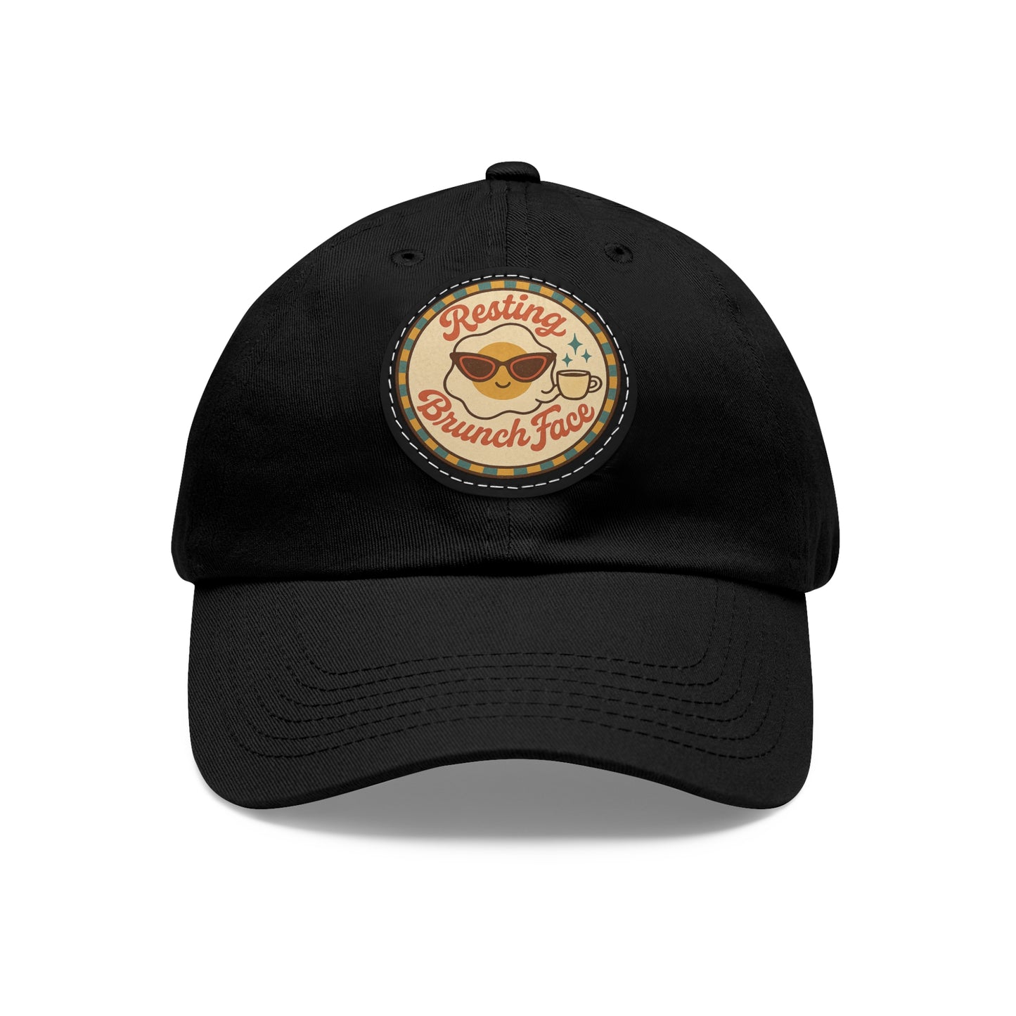 Resting Brunch Face Hat, Stylish Cap for Brunch Lovers, Comfortable Leisure Hat, Casual Everyday Wear