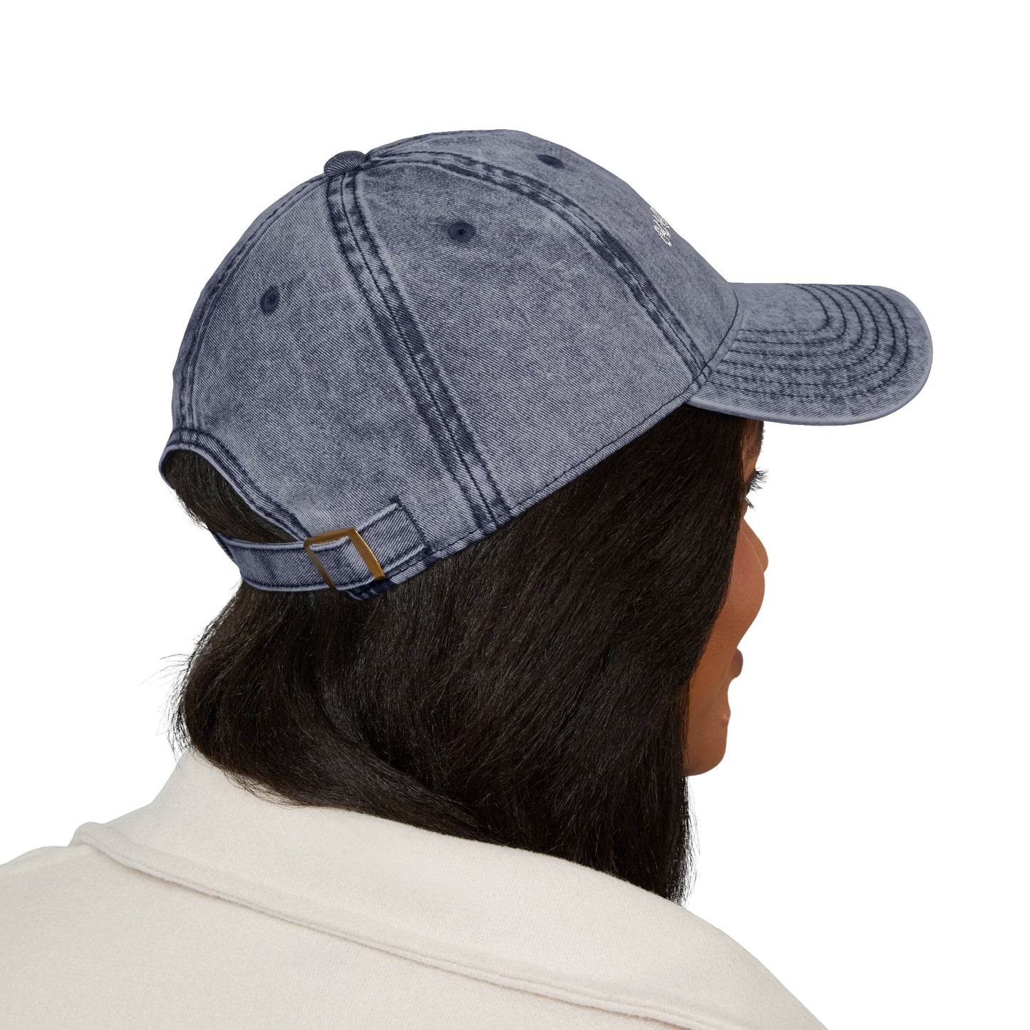 Vintage Embroidered Cap - Overstimulated, Trendy Hat, Casual Wear, Gift for Her, Adjustable Baseball Cap