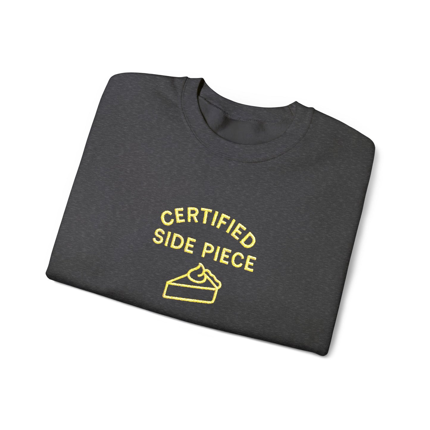 Certified Side Piece Sweatshirt, Cozy Unisex Top, Perfect for Casual Outings, Gifts for Friends, Thanksgiving Attire