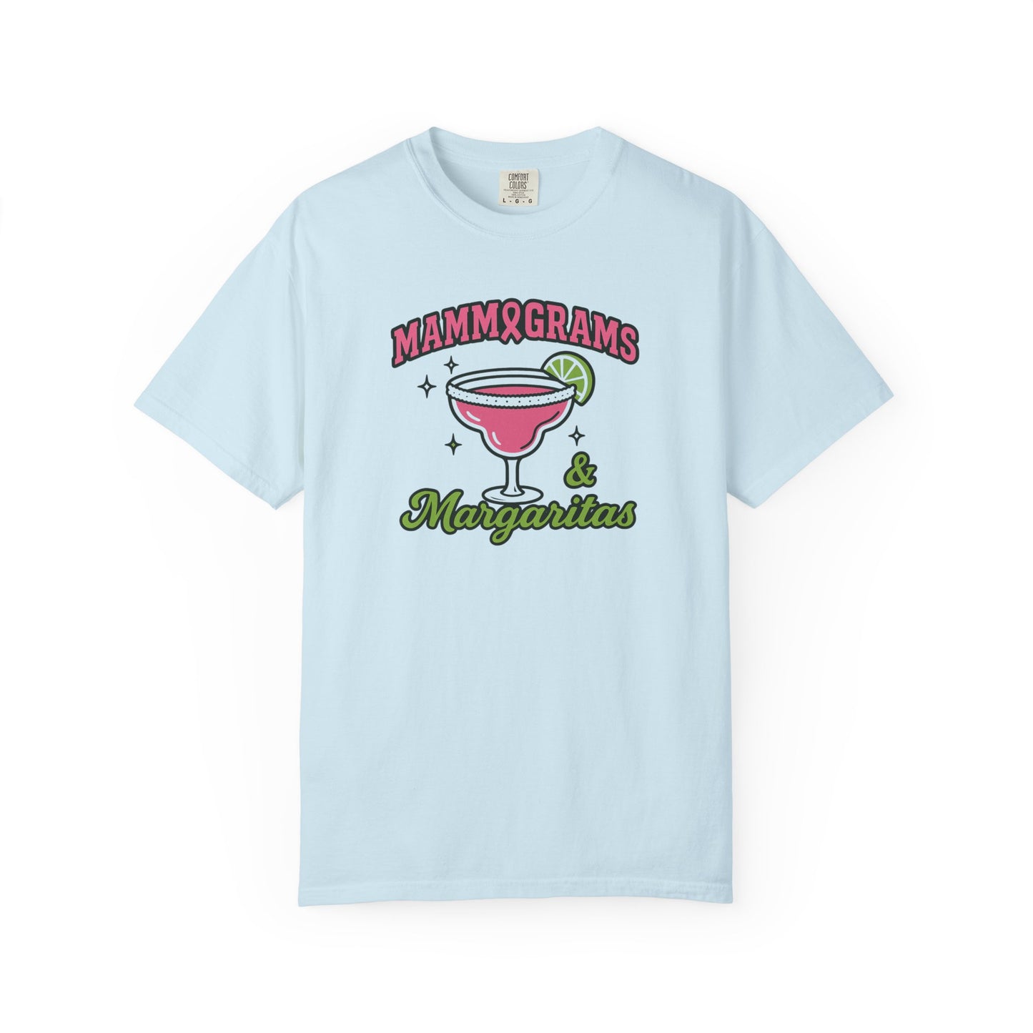 Breast Cancer Awareness Mammograms and Margaritas T-Shirt