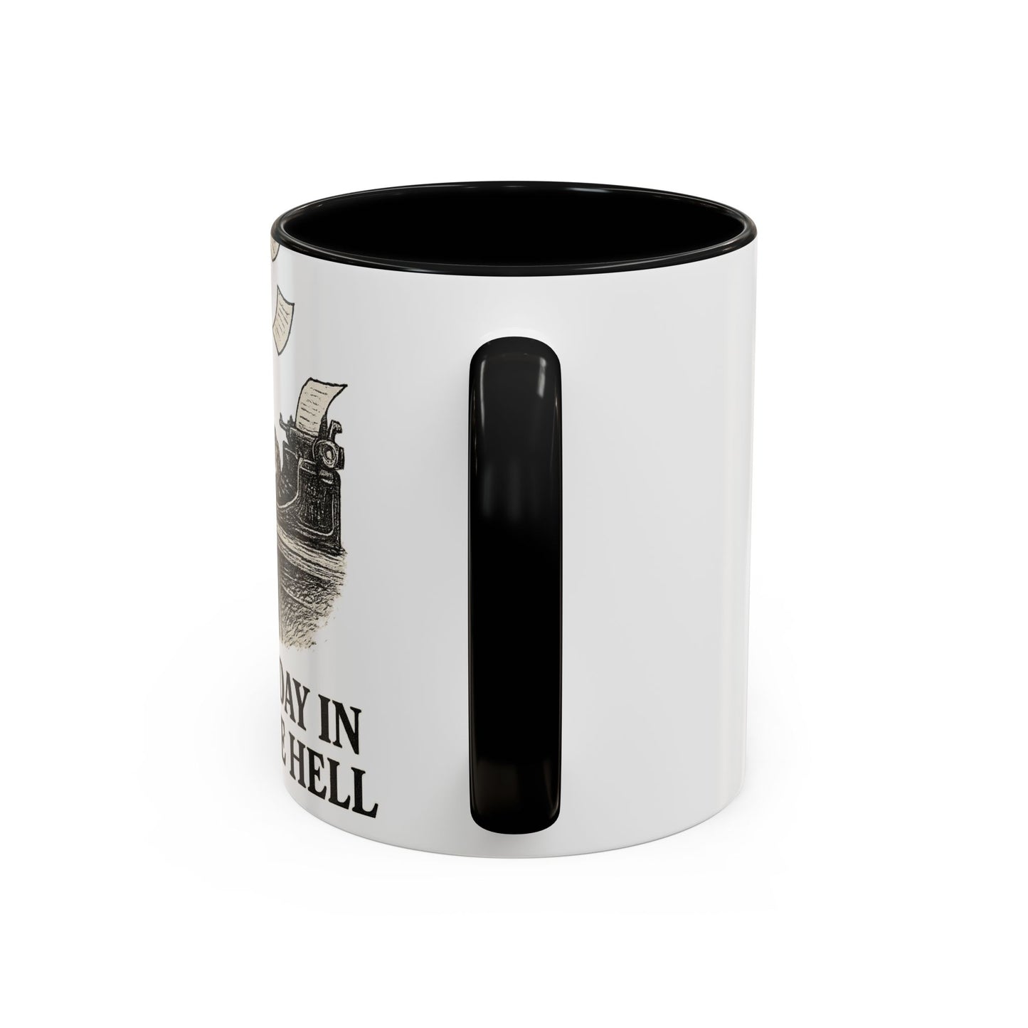 Corporate Humor Coffee Mug, Funny Office Gift, Skeleton Mug, Halloween Decor, Work From Home Coffee Cup, sarcastic office mug