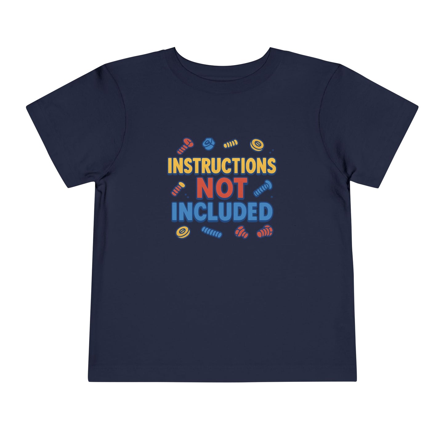 Instructions Not Included Toddler Tee, Cute Toddler T-shirt, Fun Kids Shirt, Summer Outfit, Gift for Kids