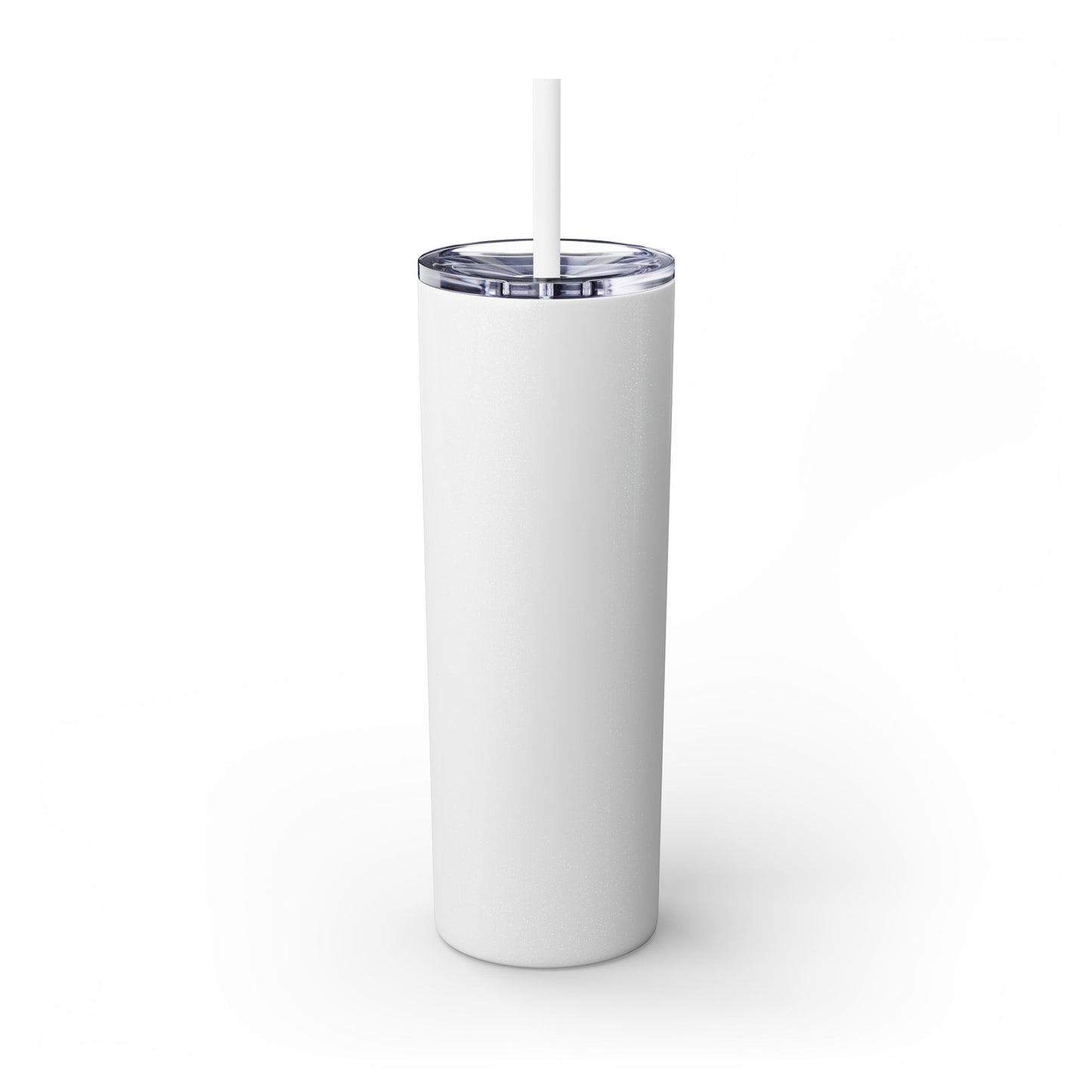 Emotionally Hydrated Tumbler, Cute Water Bottle, 20 oz Slim Cold Drink Cup, Motivational Gift, Summer Hydration, Reusable Straw Cup