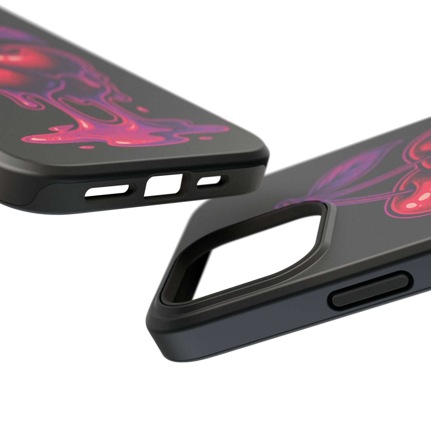 Impact-Resistant Cherry Phone Case, Cute Cherry Phone Cover, Stylish Phone Protector, Fun Phone Case, Unique Gift for Teens