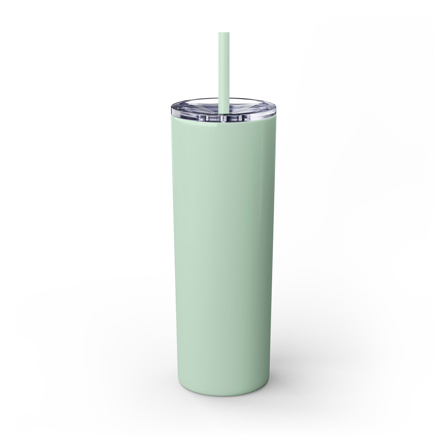 Emotionally Hydrated Tumbler, Cute Water Bottle, 20 oz Slim Cold Drink Cup, Motivational Gift, Summer Hydration, Reusable Straw Cup