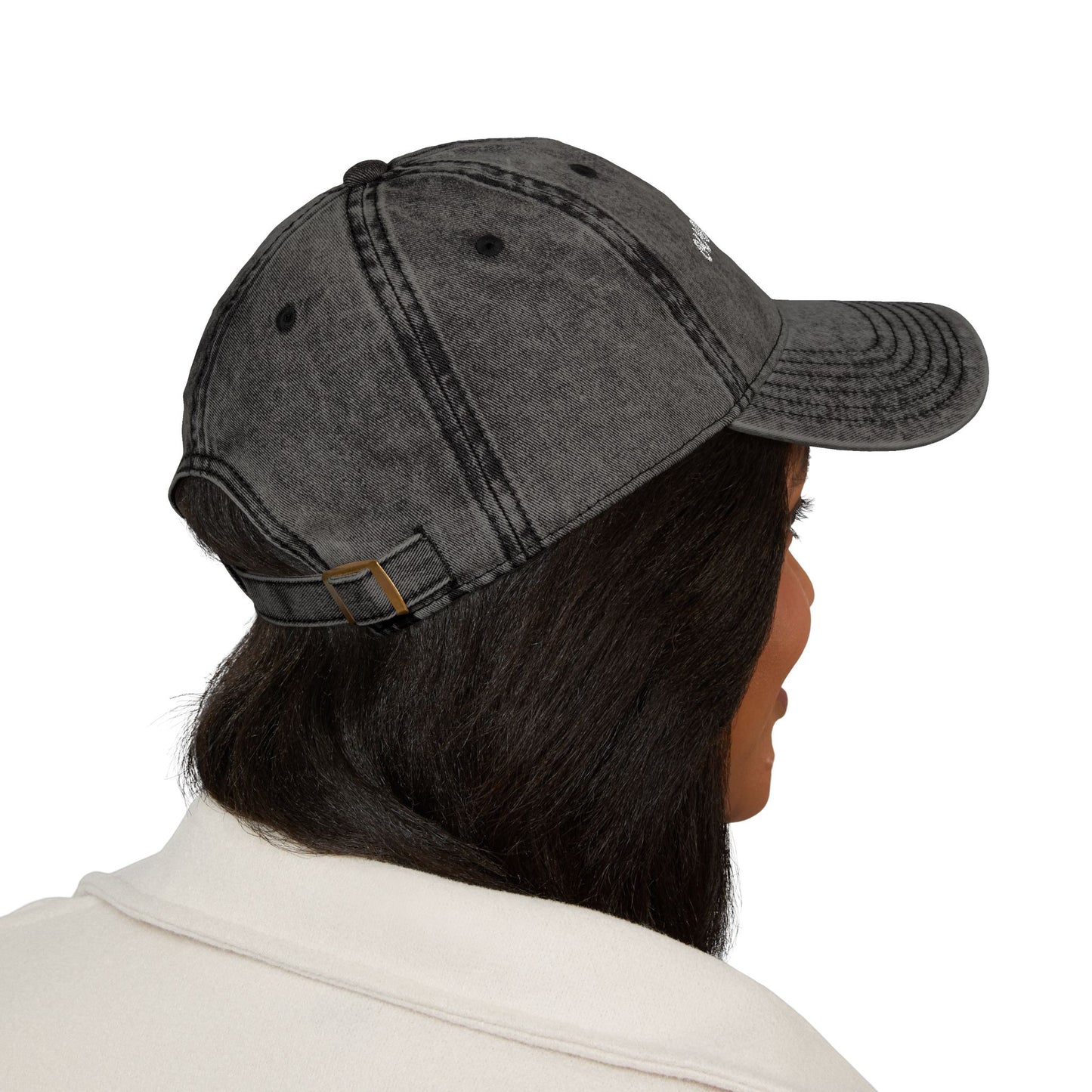 Vintage Embroidered Cap - Overstimulated, Trendy Hat, Casual Wear, Gift for Her, Adjustable Baseball Cap
