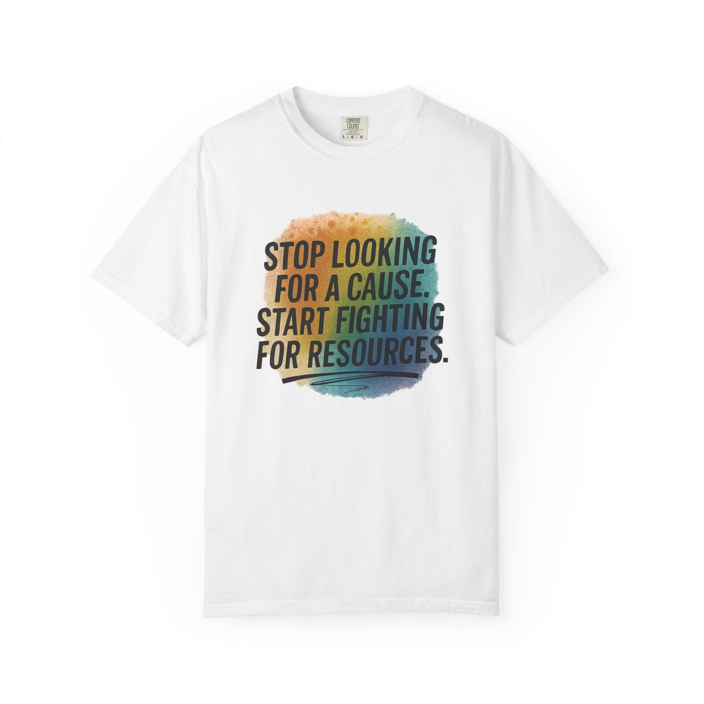 Colorful Autism Activism T-Shirt, Unisex Statement Tee