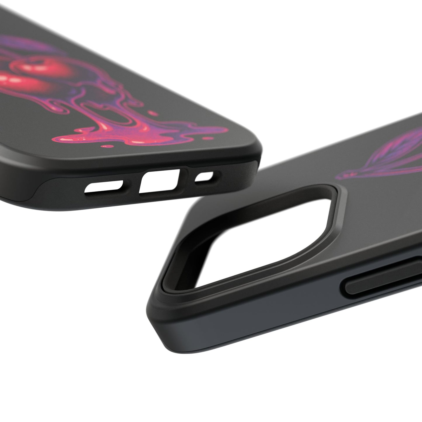 Impact-Resistant Cherry Phone Case, Cute Cherry Phone Cover, Stylish Phone Protector, Fun Phone Case, Unique Gift for Teens