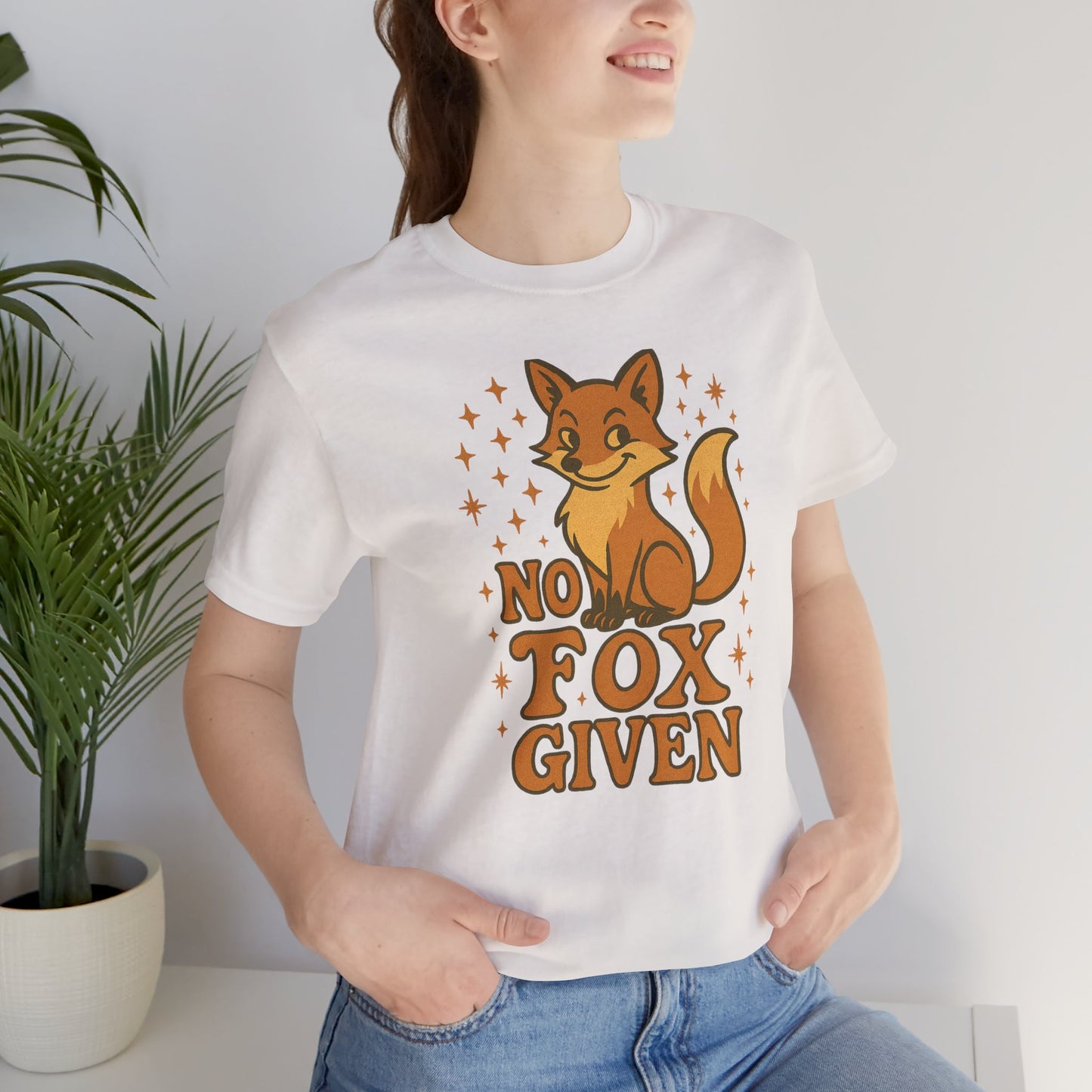 Funny Fox Graphic Tee, No Fox Given T-Shirt, Cute Animal Lover Shirt, Gift for Nature Enthusiasts, Casual Wear for Animal Lovers