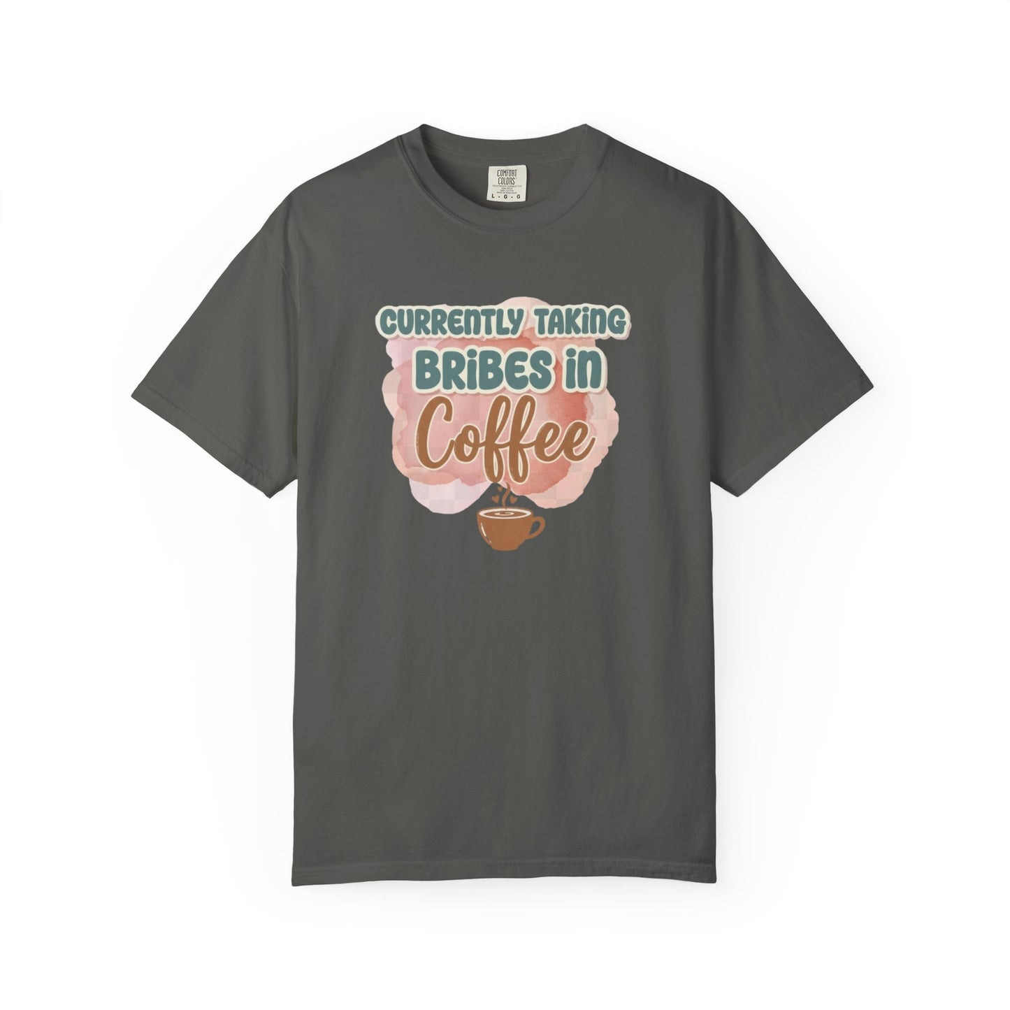 Coffee Bribes Unisex T-Shirt, Funny Coffee Lover Tee