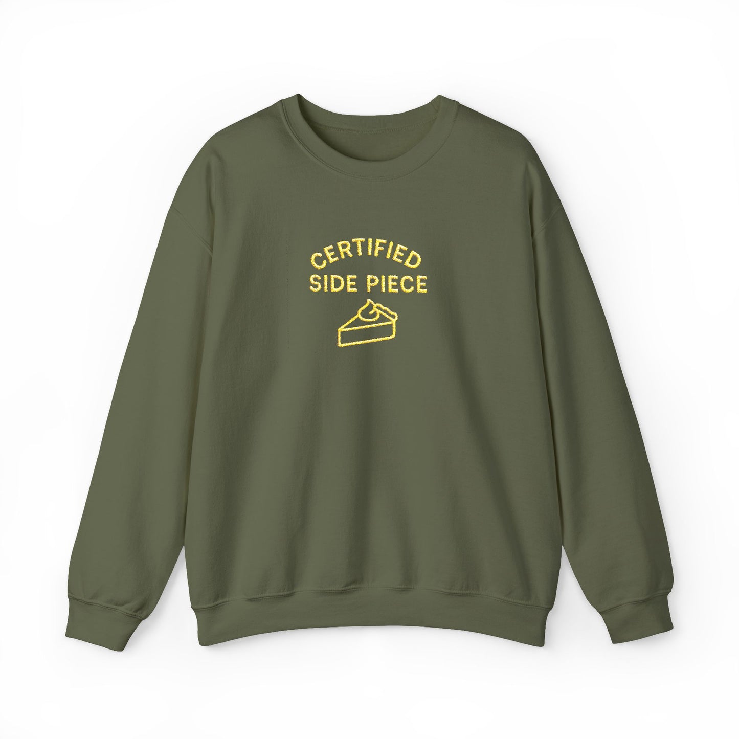 Certified Side Piece Sweatshirt, Cozy Unisex Top, Perfect for Casual Outings, Gifts for Friends, Thanksgiving Attire