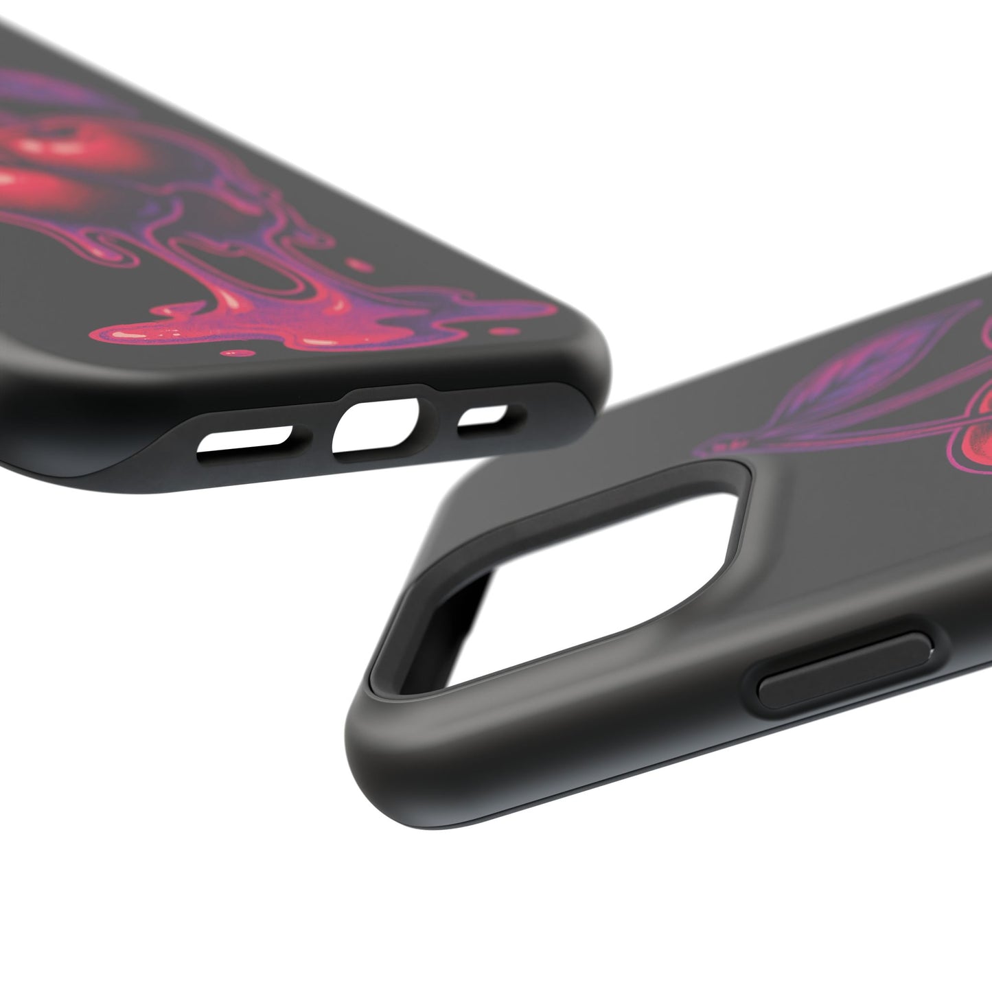 Impact-Resistant Cherry Phone Case, Cute Cherry Phone Cover, Stylish Phone Protector, Fun Phone Case, Unique Gift for Teens