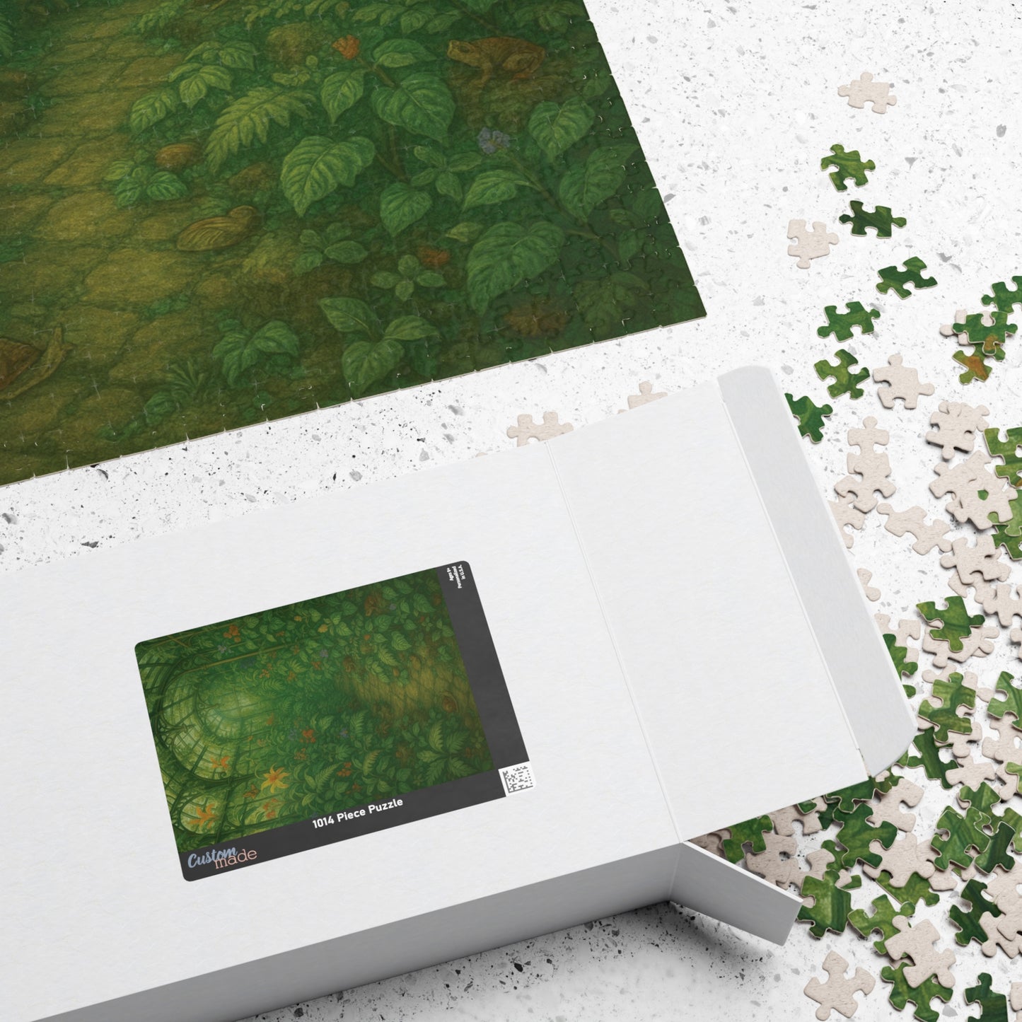 Puzzle - Enchanting Garden Escape | 1014-Piece Jigsaw, Relaxing Gift, Home Decor, Family Bonding, Mindfulness Activity