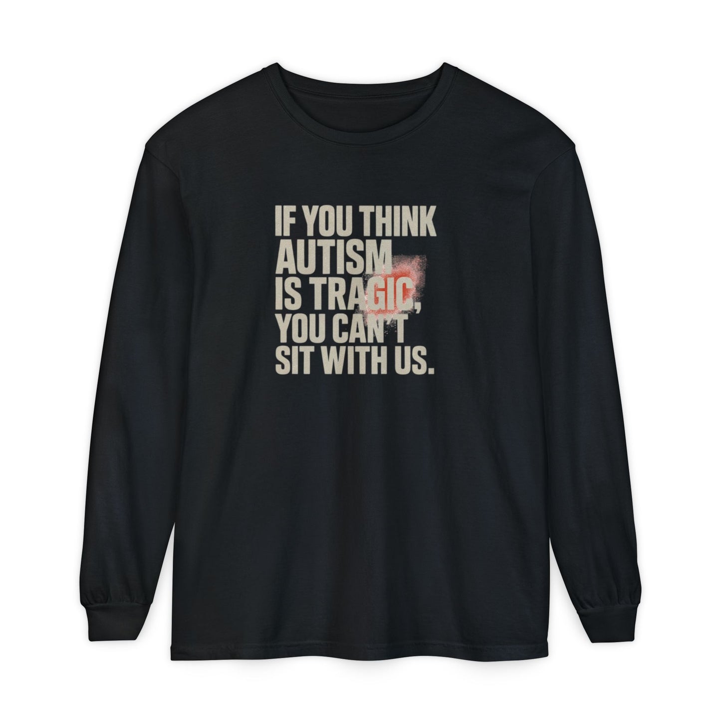 Autism Awareness Long Sleeve Tee, Unisex Casual Wear, Equality Shirt, Gift for Allies, Awareness Month Apparel