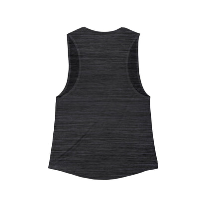 Women's Flowy Muscle Tank - Save the Cupcakes - Breast Cancer Awareness
