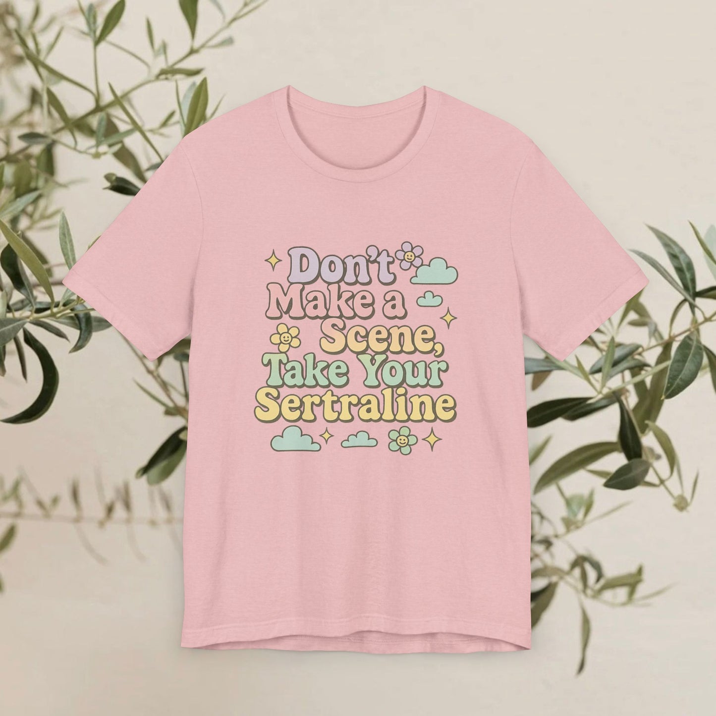 Funny Mental Health Unisex Jersey T-Shirt, Motivational Tee, Self-Care Gift, Unique Quote Shirt, Comfortable Casual Wear