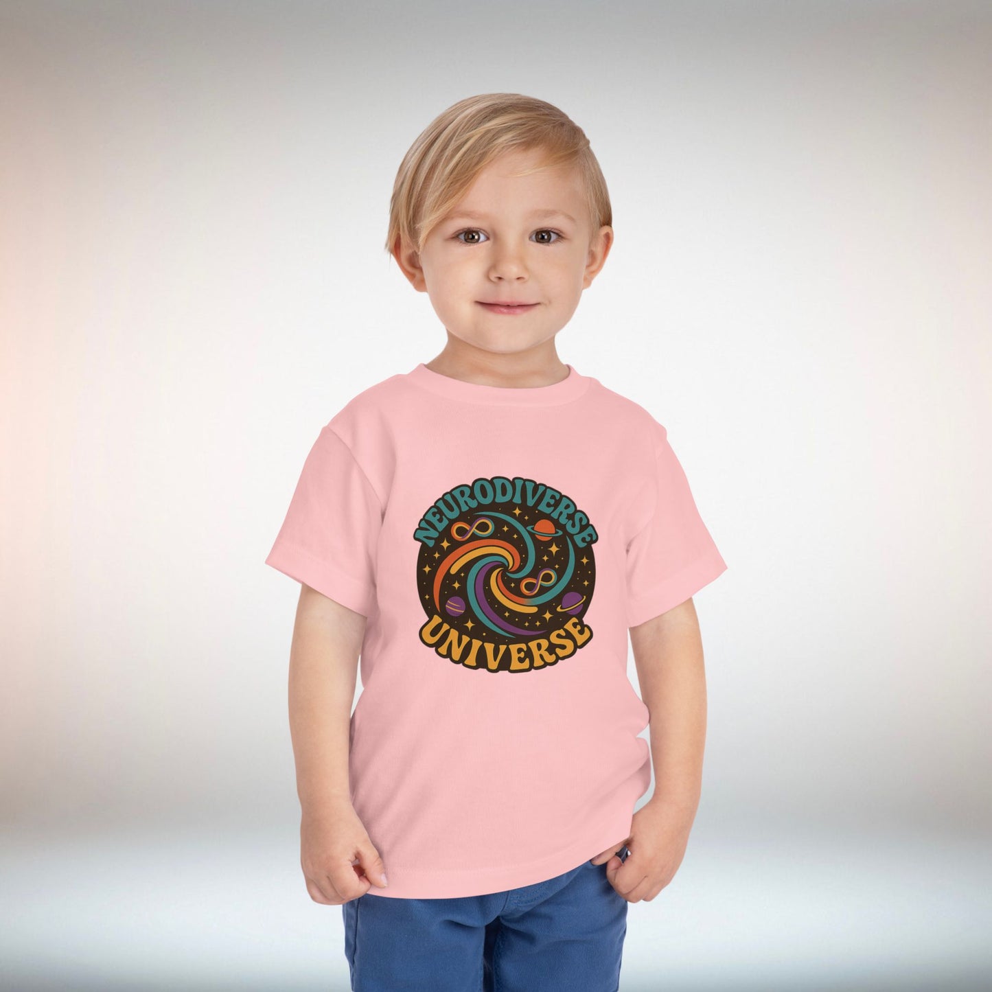 Neurodiverse Universe Toddler Tee - Fun Graphic Kids T-Shirt, Gift for Neurodivergent Kids, Playful Toddler Outfit, Unique Kids [...]