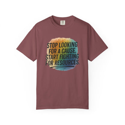 Colorful Autism Activism T-Shirt, Unisex Statement Tee