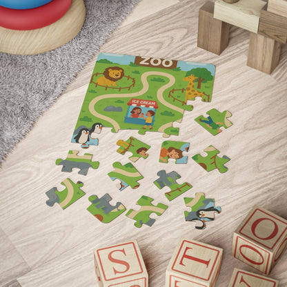 Zoo Adventure Kids' Puzzle - Fun Learning Gift for Birthday, Educational Toy, Kid's Gift, Family Activity, Puzzle Game