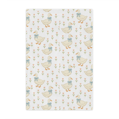 Cozy Duck Minky Blanket - Cute Baby Blanket, Nursery Decor, Gift for New Parents, Playtime Comfort, Soft Baby Gifts