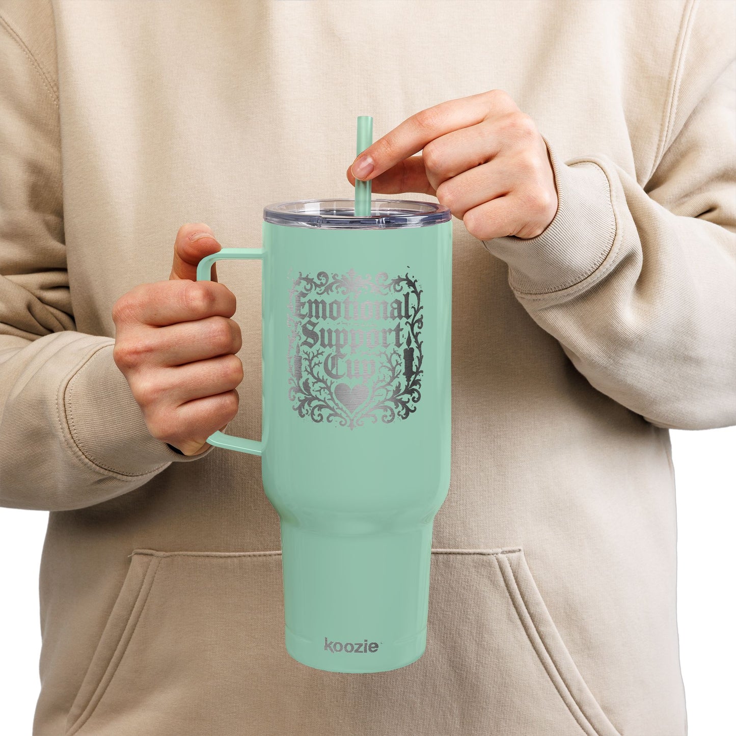 “Emotional Support” Insulated Tumbler