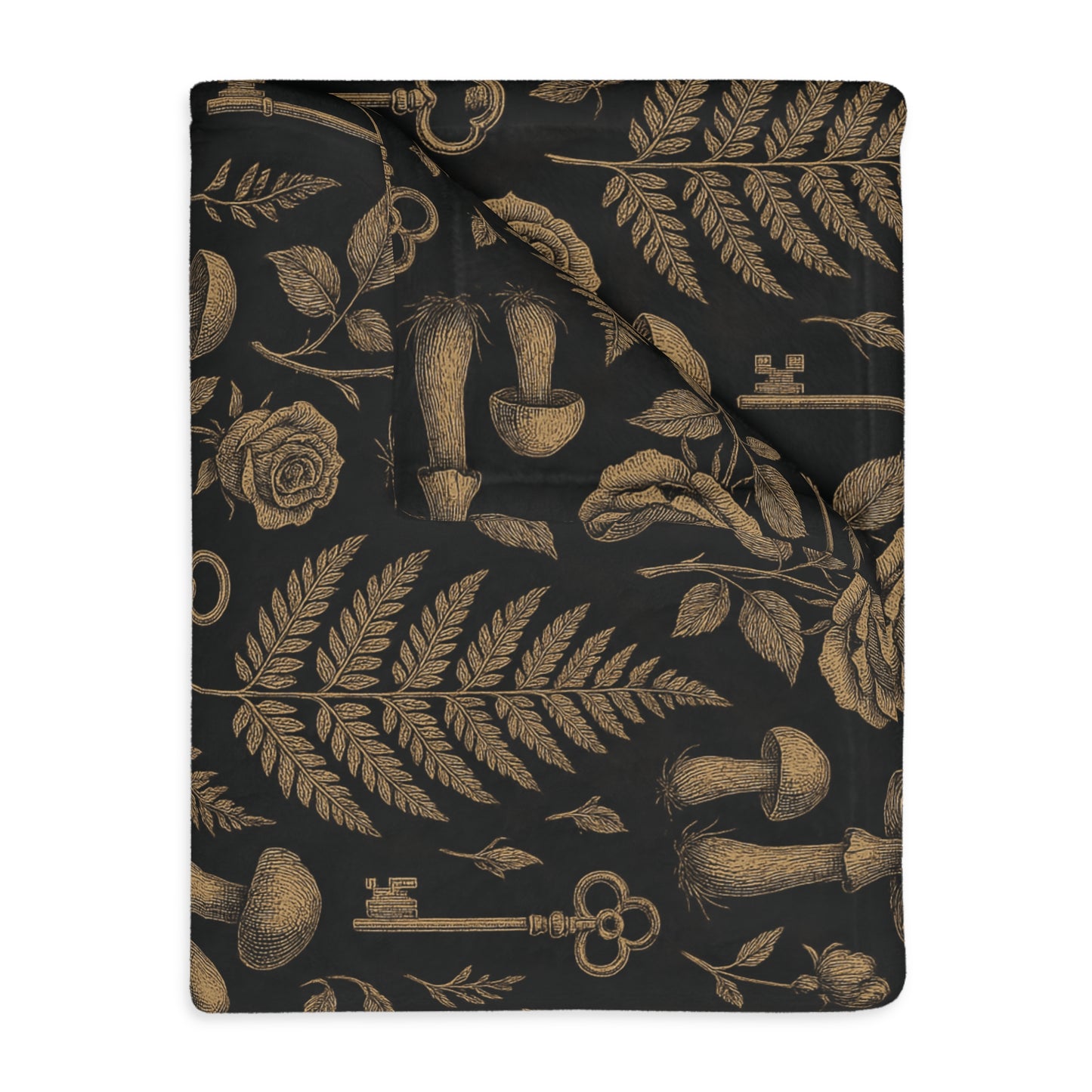 Bohemian Velvet Blanket | Cozy Microfiber Throw with Floral & Key Design, Perfect for Home Decor, Gift for Nature Lovers, Fall Decor, [...]